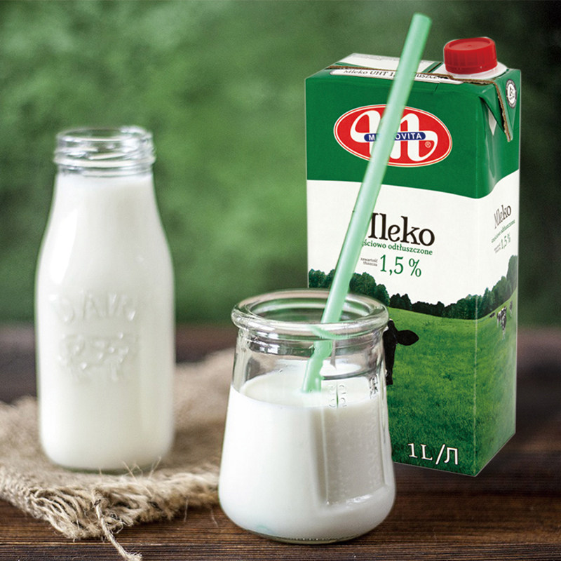 妙可维低脂牛奶 1l/盒