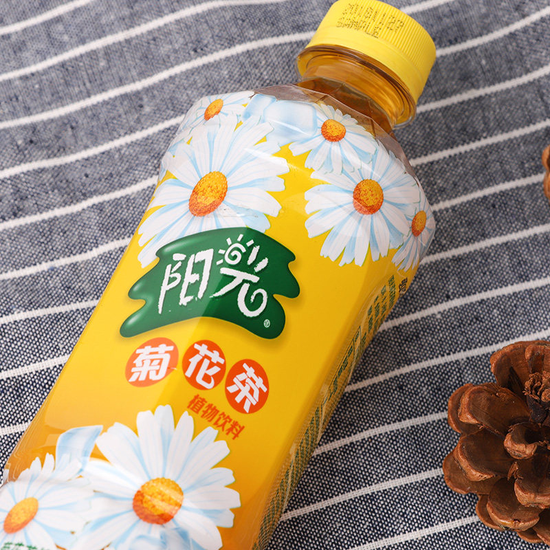 可口可乐阳光阳光菊菊花茶饮料500ml茶饮料