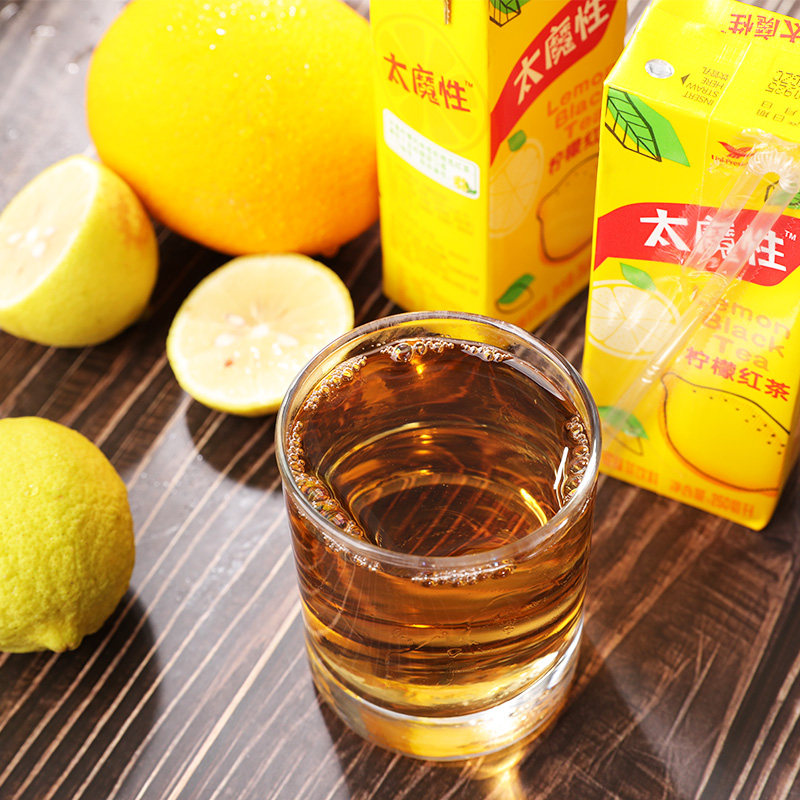 统一太魔柠檬红茶250ml6盒茶饮料
