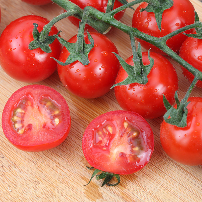 宏福樱桃番茄单串红200g盒即新鲜水果酸甜美味番茄