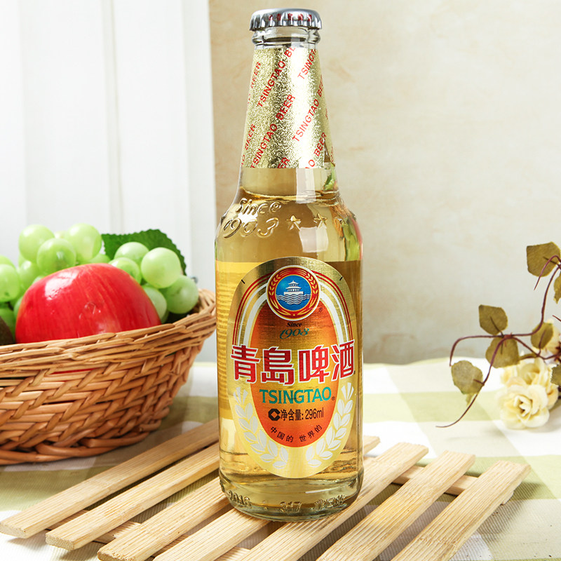 青岛啤酒白金296ml啤酒