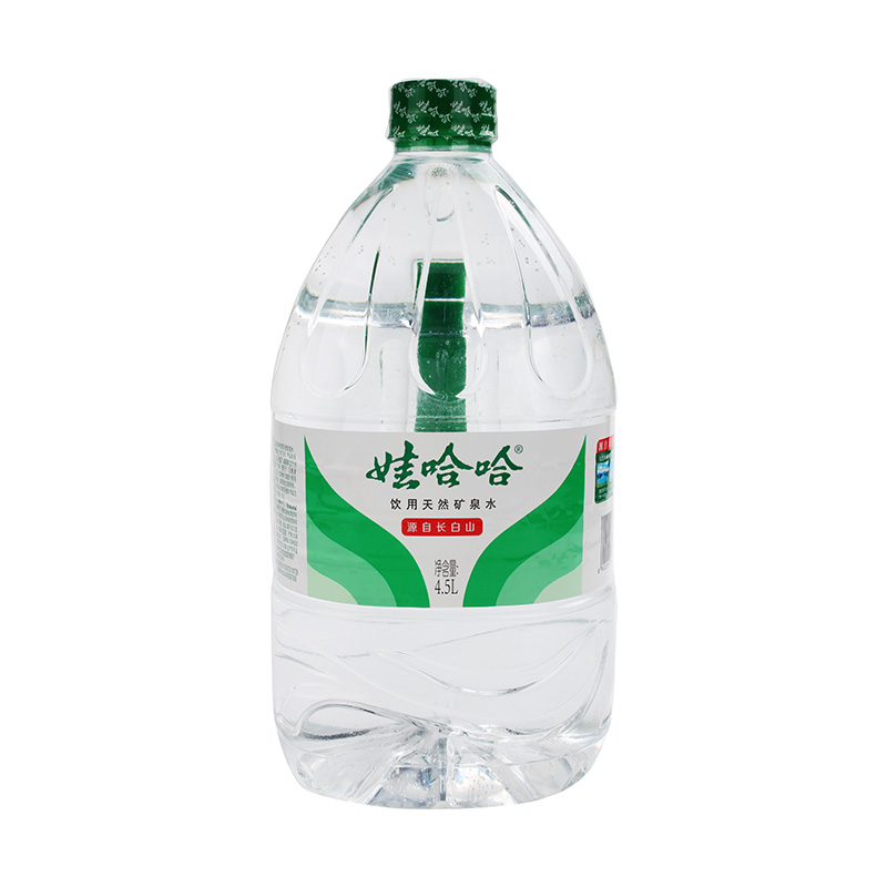 娃哈哈饮用天然矿泉水4.5l桶装水饮用水