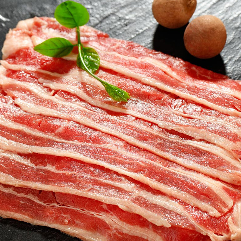 肥牛片牛肉卷500g盒牛肉片优质食品新鲜肉质牛肉卷