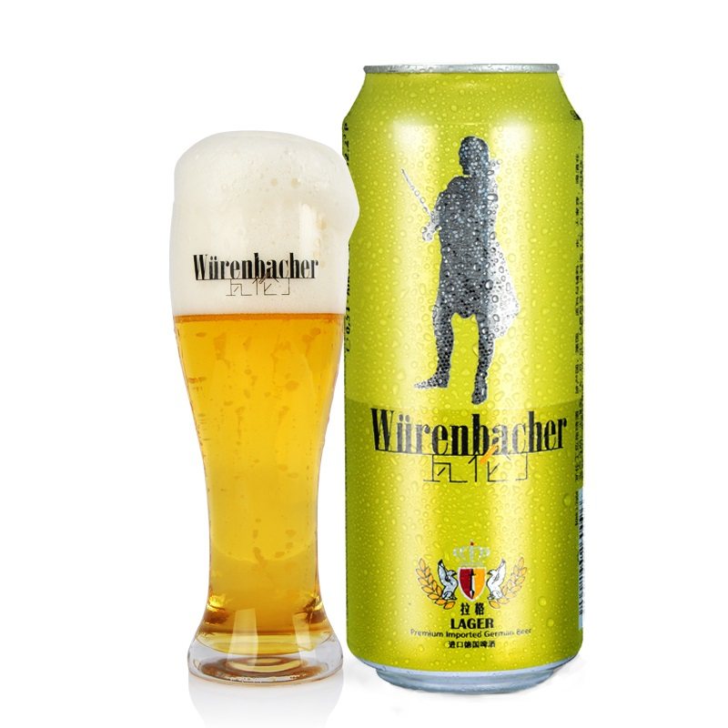 德国进口 瓦伦丁拉格 啤酒 500ml/听