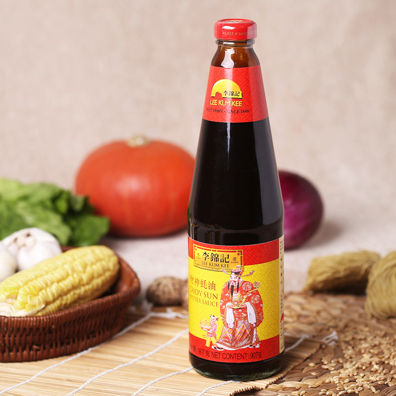 李锦记财神蚝油调味品907克美味优质经典自制家用蚝油