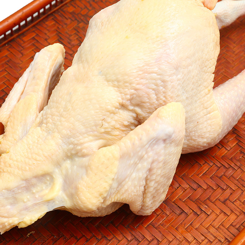 冰鲜湘佳精选冰鲜麻鸡半只份0607kg新鲜食品黑椒