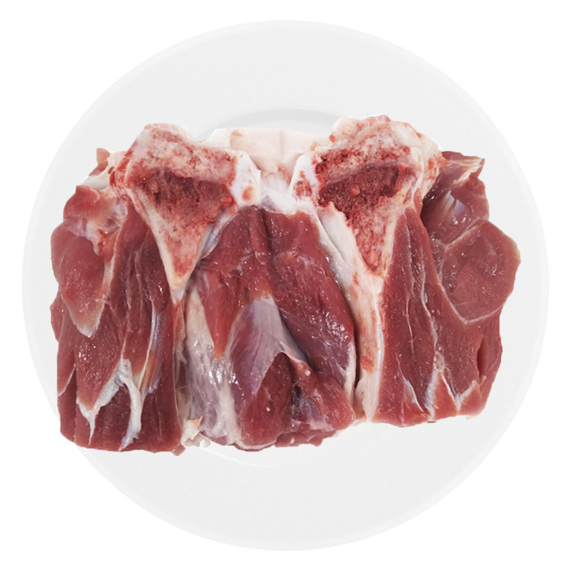 (日日鲜)猪带肉后腿骨550g(现制)