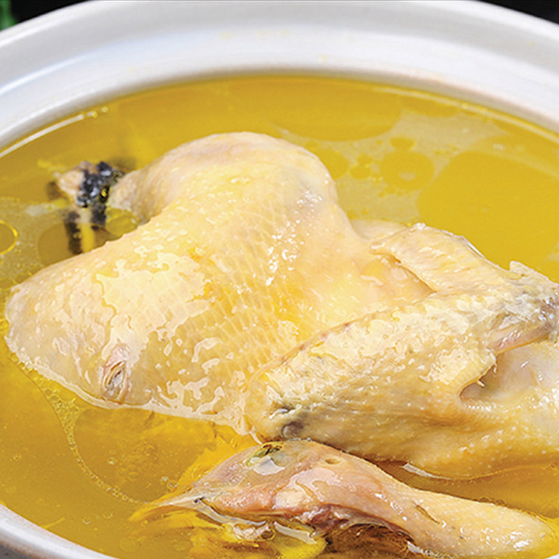 冰鲜湘佳精选冰鲜麻鸡半只份0607kg新鲜食品黑椒