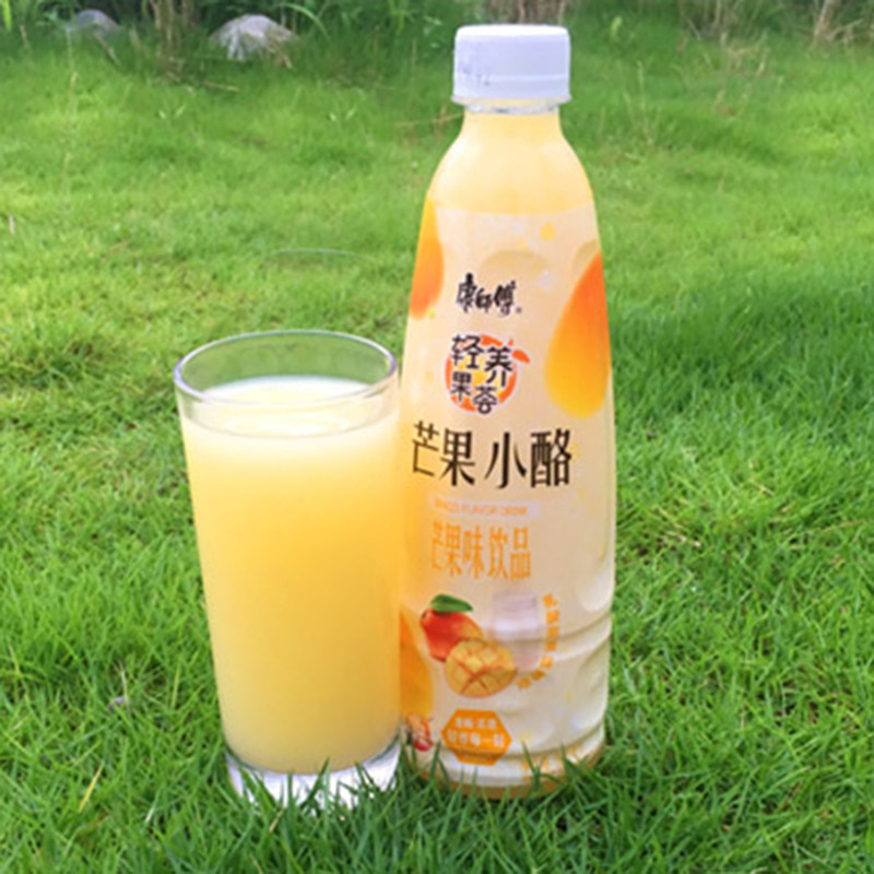 芒果康师傅轻养果荟小酪果味饮品500毫升果味