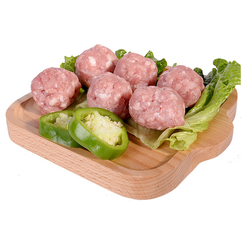 猪肉肉丸6粒300g美味食品新鲜真材实料其它