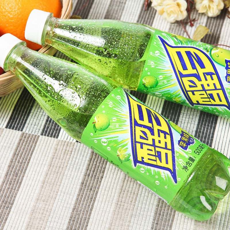醒目苹果500ml碳酸饮料