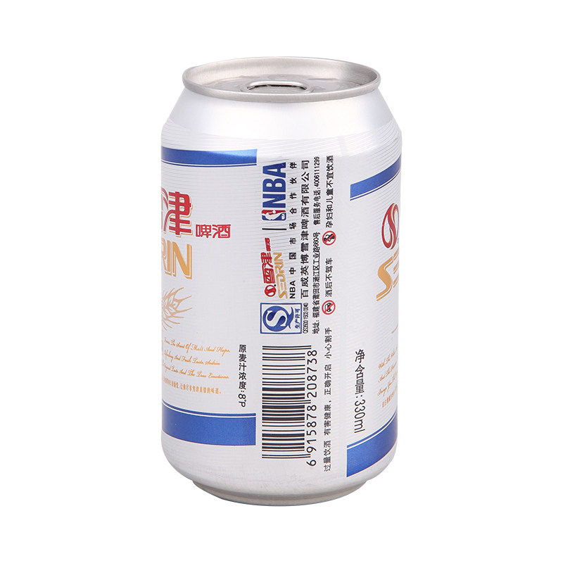 雪津精品啤酒330ml啤酒