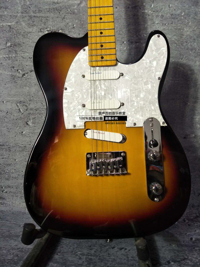 beyond定制黄家驹黄贯中贯中同款0108602日落色三单tele吉他电吉他