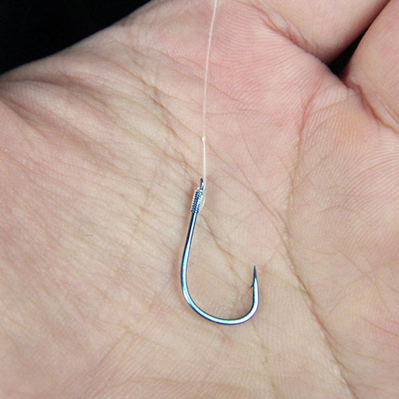 鱼钩溪流细条进口散装绑好成品线双钩挂红虫鱼钩