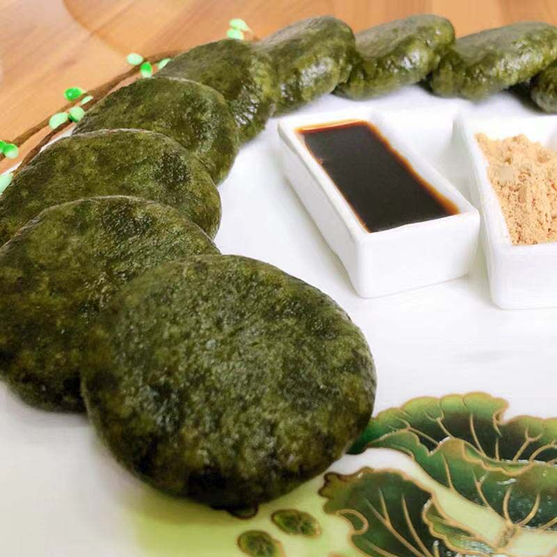 湖南糯米手工速食袋装年糕叶糍粑宏艾富宏特产年糕