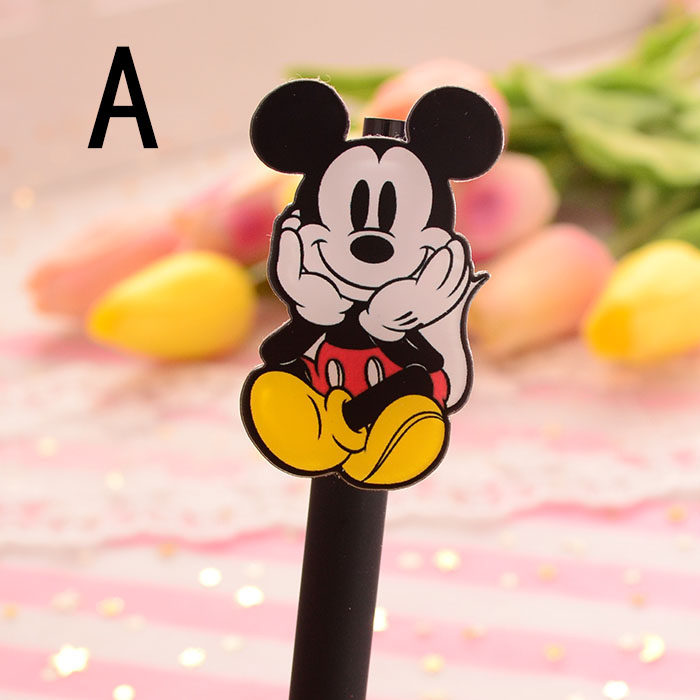 米奇米妮超萌卡通水笔中性笔签字笔diy原创中性笔