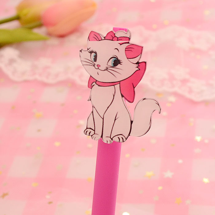 玛丽超萌卡通水笔中性笔签字笔diy原创中性笔