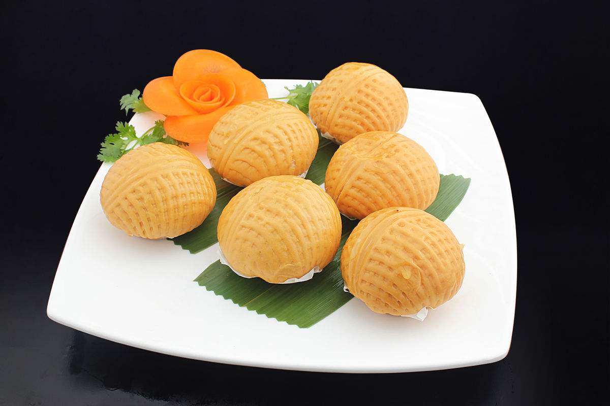 广州酒家利口福核桃包广式早茶广东包点速冻早餐港式粤式包子20个