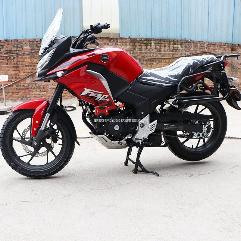 改装群伟战鹰cbf190x保险杠一字特技杠防摔杠竞技摩托车保险杠