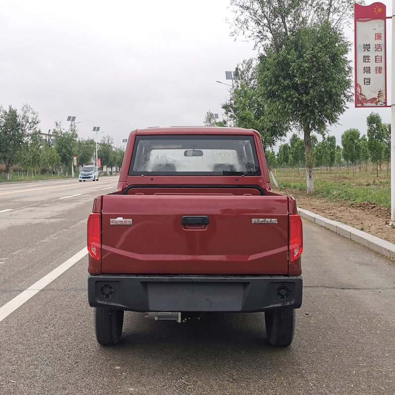 电动新款开云皮卡卡车双排新能源油电两用拉货电动四轮车
