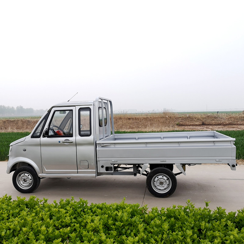 单双排油电拉货厢货皮卡家用两用新能源成人货车电动四轮车