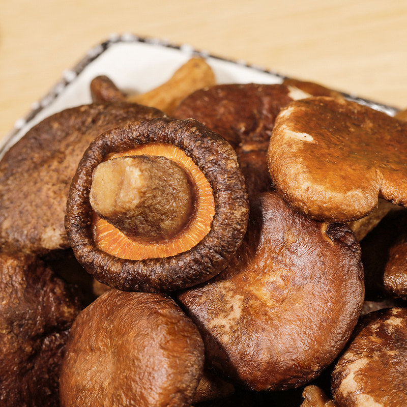 香菇沧江江源云南特产即食脆片蘑菇零食江食品蔬果干