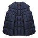 Anti-season autumn and winter middle-aged and elderly down cotton vest men's warmth and thick men's waistcoat multi-pocket vest for inner and outer wear Anti-season autumn and winter middle-aged and elderly down cotton vest men's warmth and thick men's waistcoat multi-pocket vest for inner and outer wear
