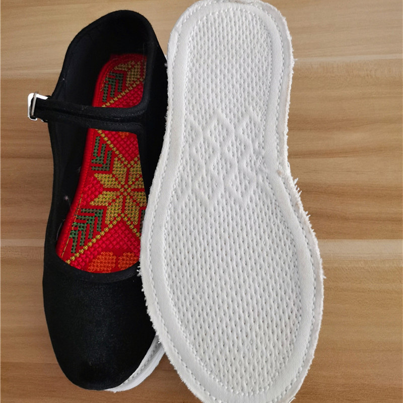 千层布鞋女纯手工妈妈鞋农家纳底布老人孕妇布鞋