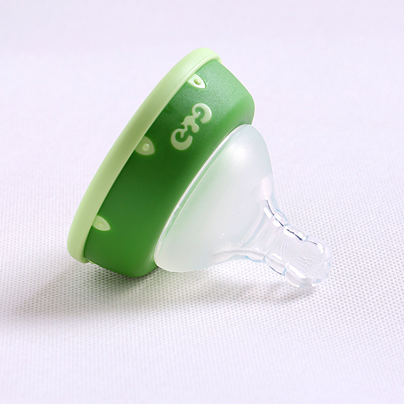 奶瓶咕咕pes宽口口径重力吸管硅胶奶嘴胀气奶瓶