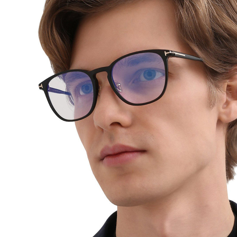 tomford汤姆福特休闲文艺稳重重型自带蓝光男款眼镜架