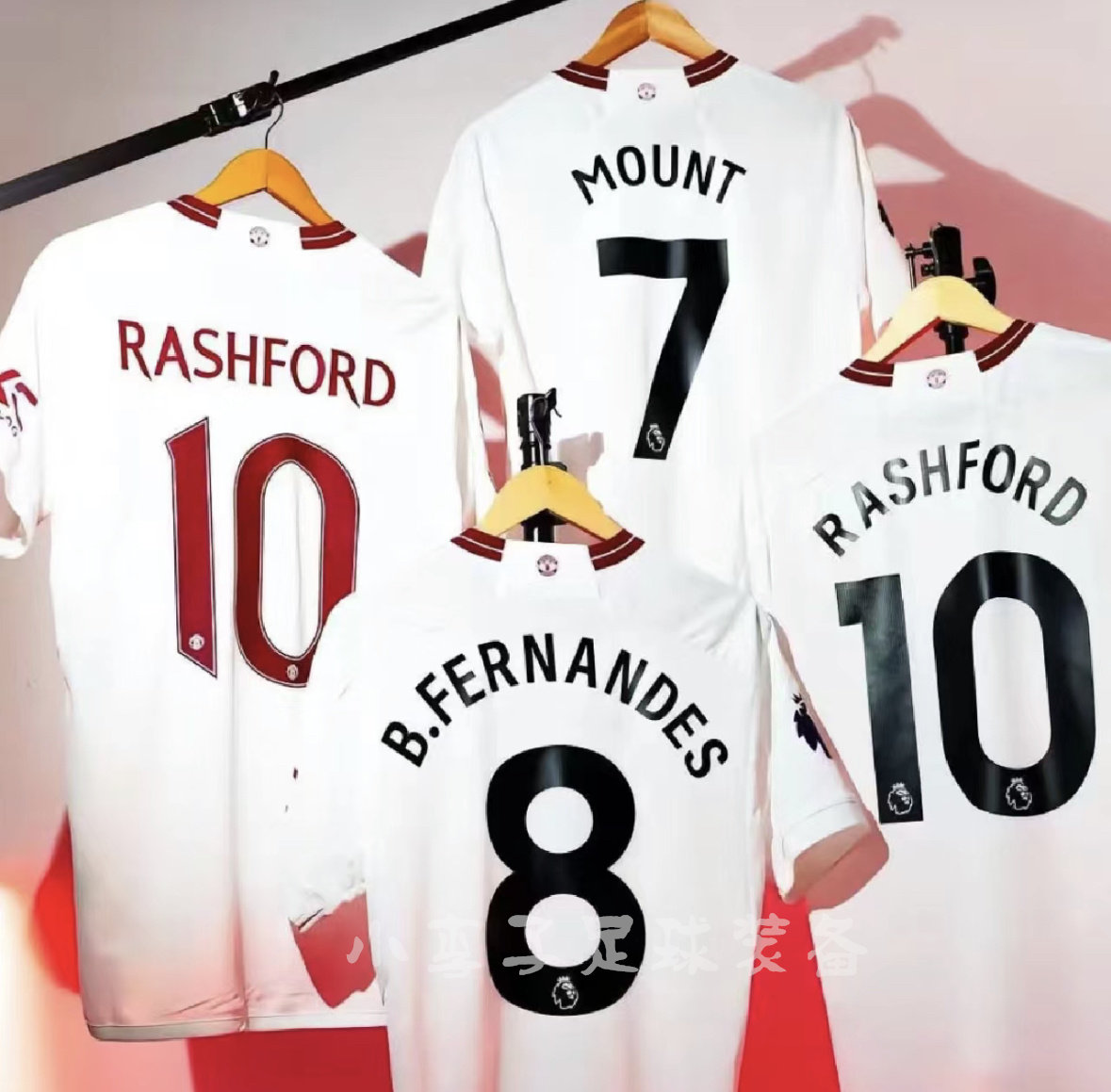 曼联球衣芒特2324第二客场拉什福德球员版足球服长袖正品b费利马