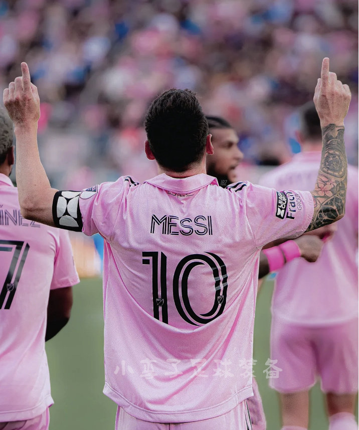 梅西球衣迈阿密国际主场10号2324美职联球员版足球服短袖正品