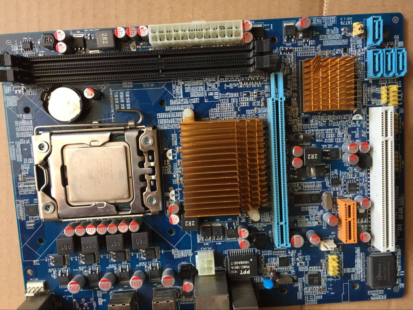 x58主板 小板 独显主板 1366针 ddr3内存 x58主板