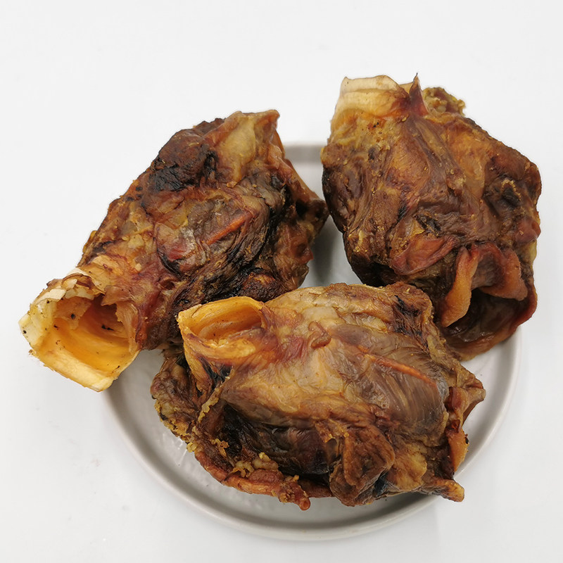 三份装牛喉结宠物磨牙骨多肉牛软骨中大型犬拉狗零食