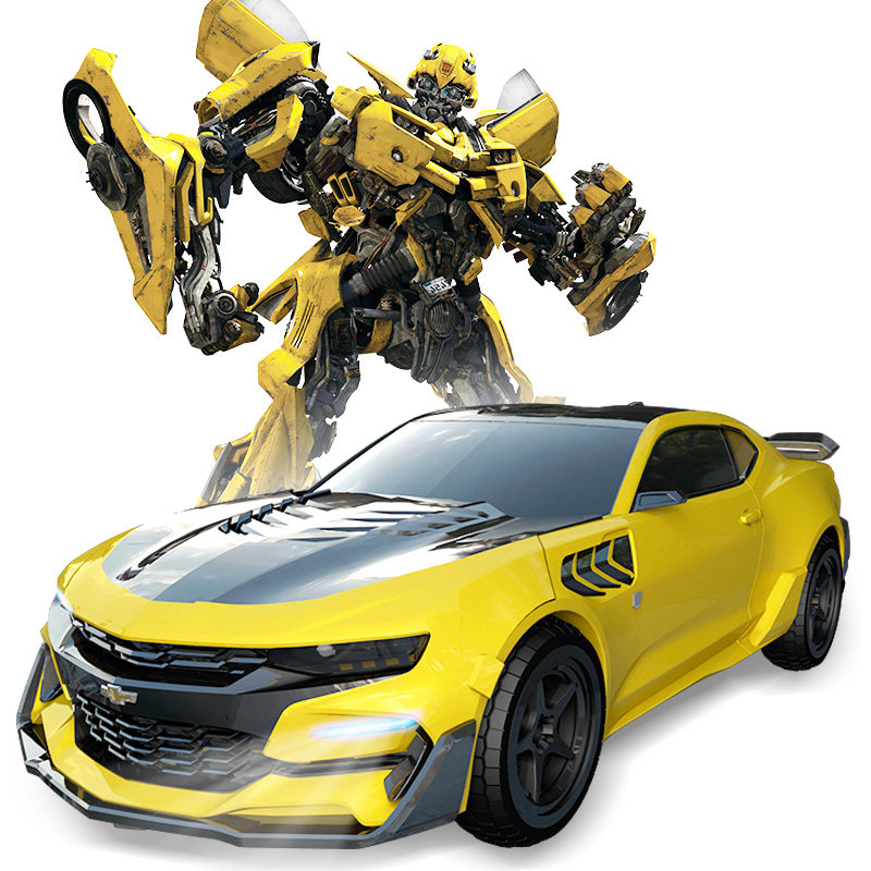 孩之宝变形金刚玩具大黄蜂机器人模型漂移热破擎天柱汽车人儿童5