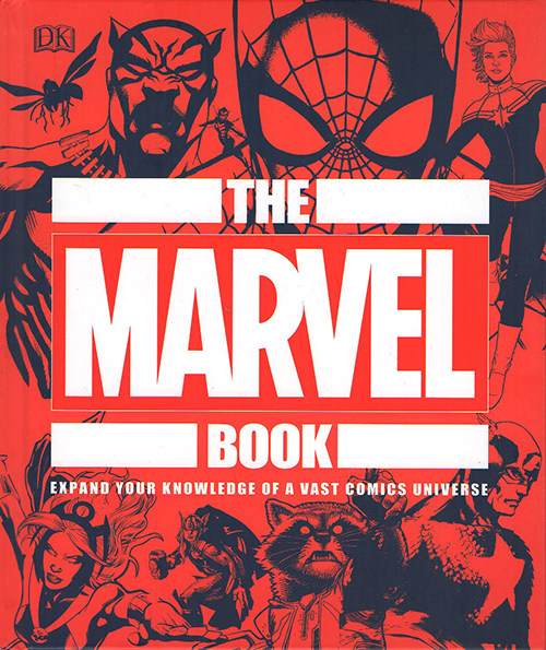 漫威英文原版dk百科全书之书themarvelbook宇宙儿童读物原版书
