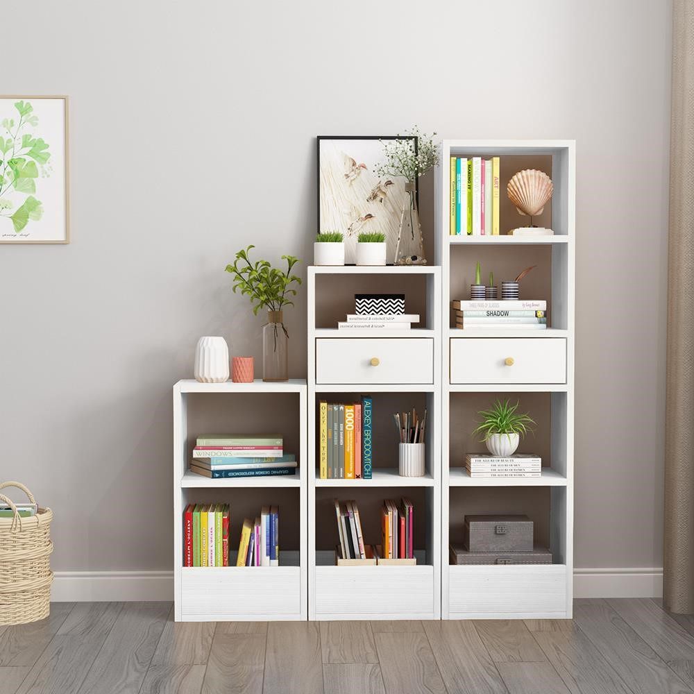 转角书架夹缝书柜书橱装饰床边男生书架