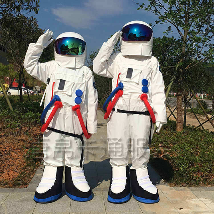 成人太空服装定制宇航服航天表演舞台道具头盔头套儿童航天服现货