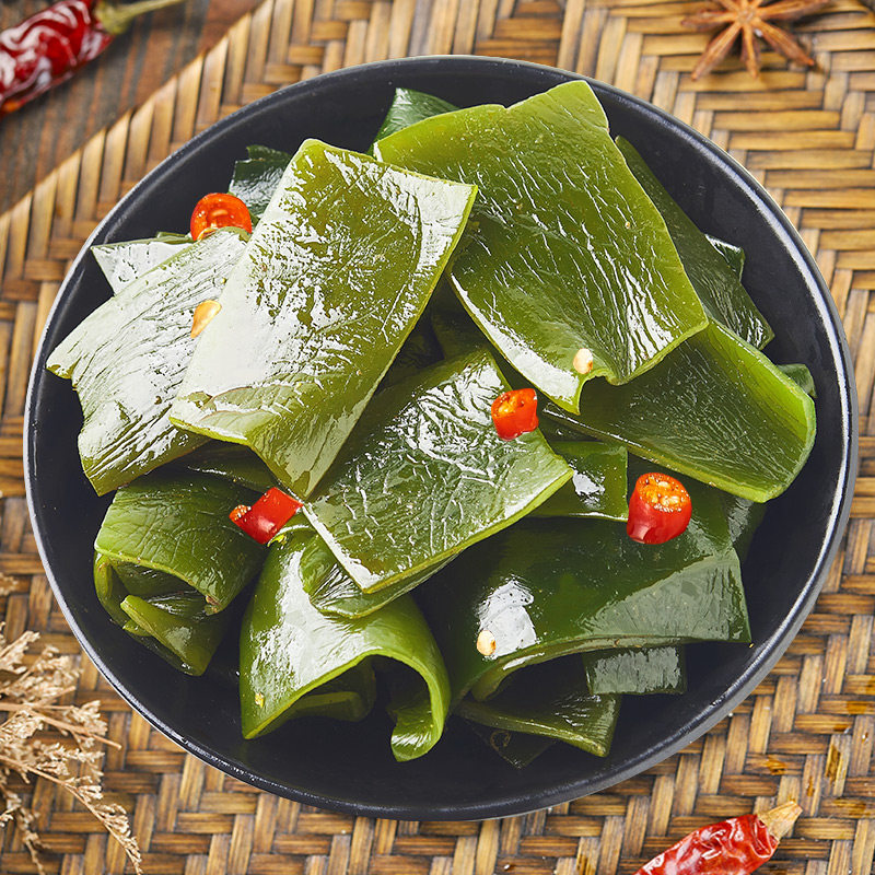 精武麻辣海带238g卤味特产即食解馋零食小吃鸭肉零食