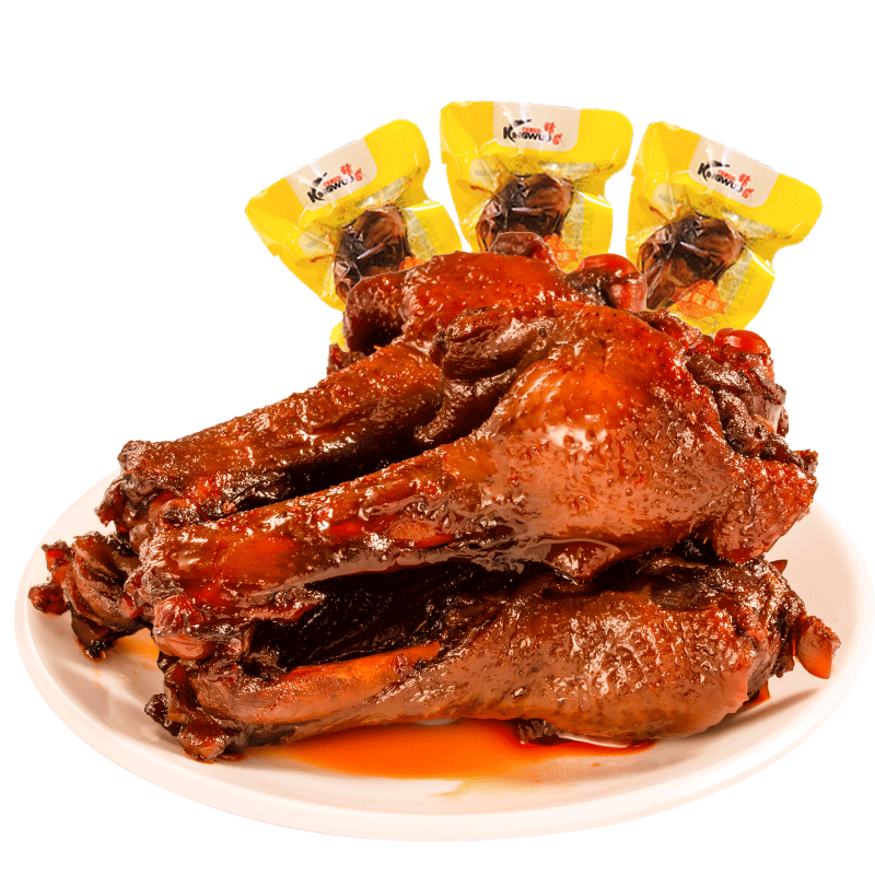 精武甜辣味烤鸭腿35g8个