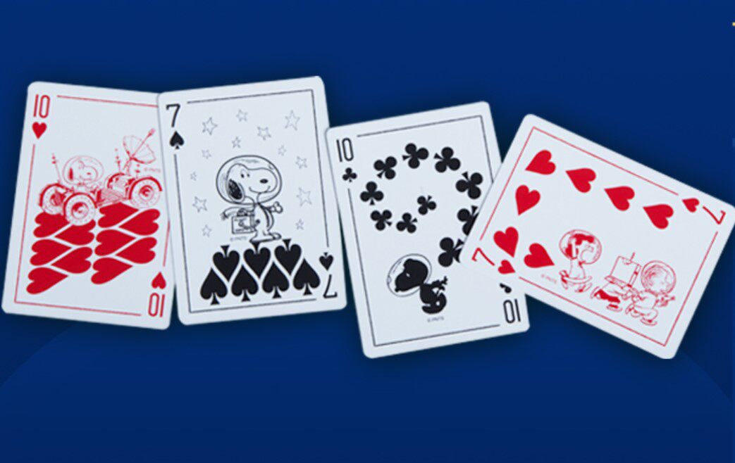 默默纸牌bicycleastronautsnoopydeck美国进口扑克