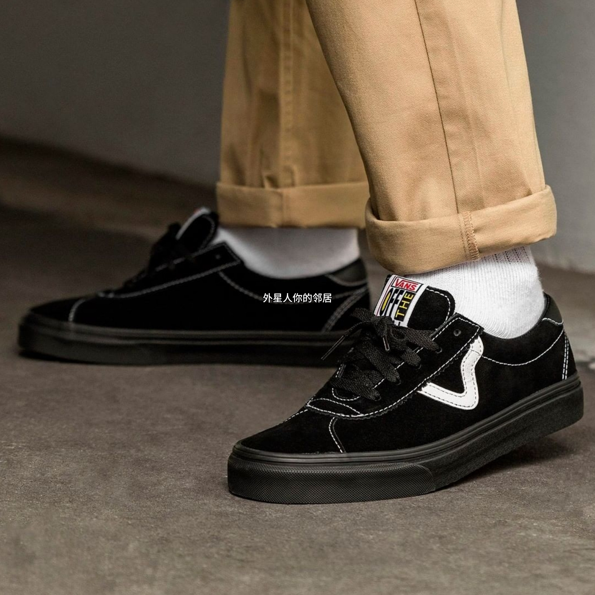 vanssport黑武士毛皮多色日潮美潮男女休闲滑板板鞋