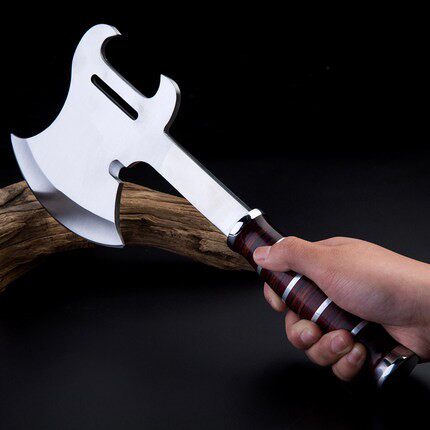 斧头劈柴户外家用锻打精钢全钢神器防砍砍柴工兵斧