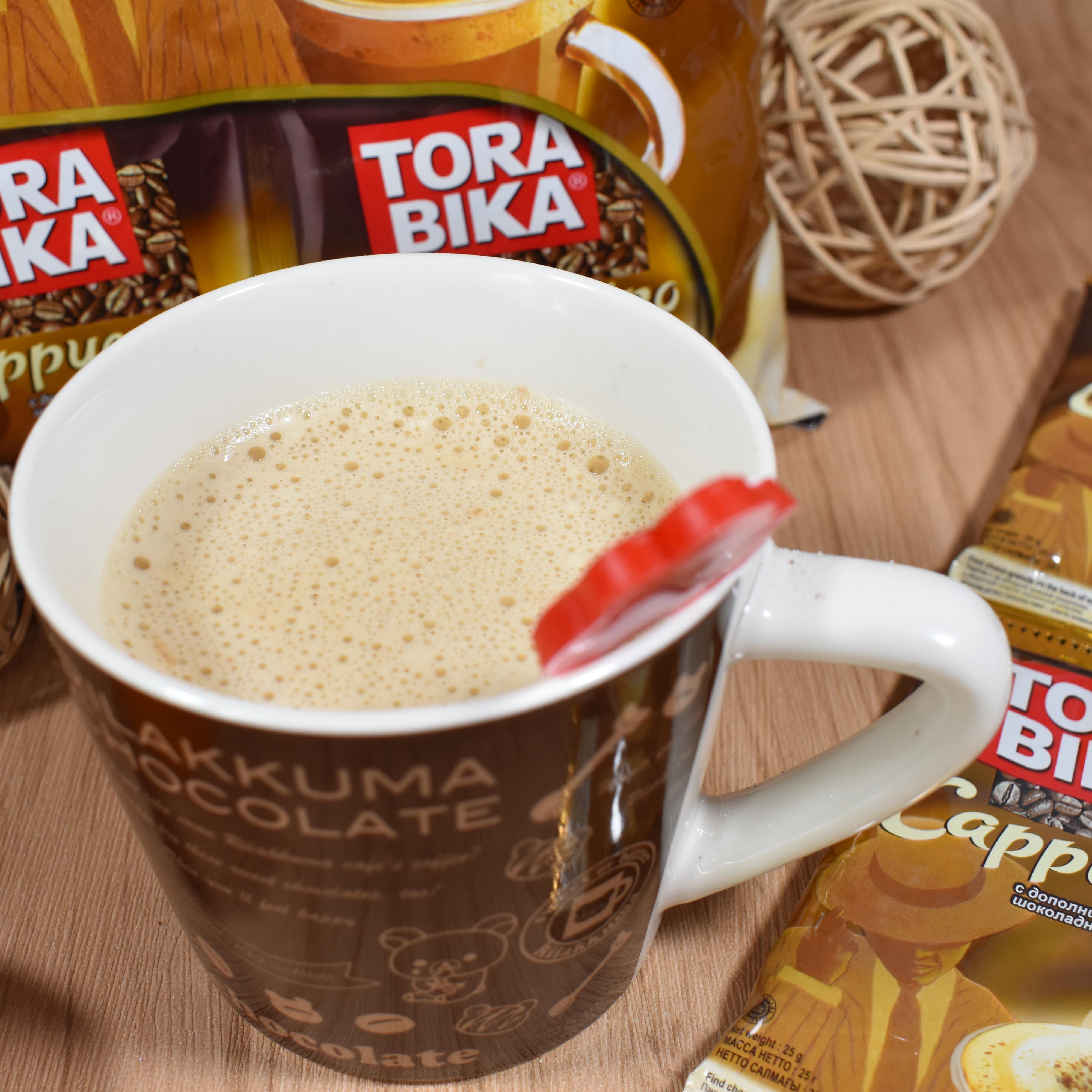 俄罗斯进口torabika卡布奇诺三合一意大利速溶咖啡25g20包邮速溶咖啡