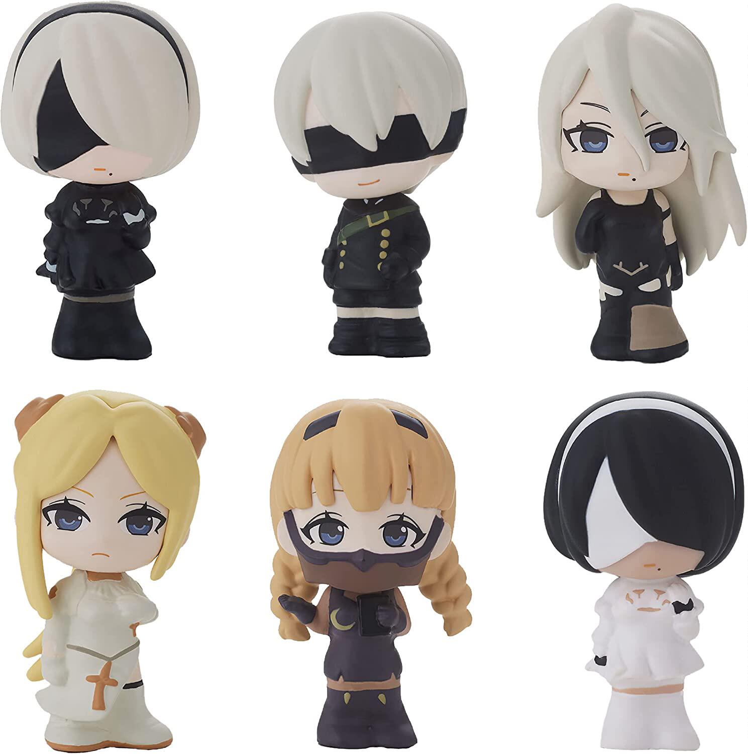 鹤屋通blueoceans尼尔机械纪元软胶小手手办盒蛋手办