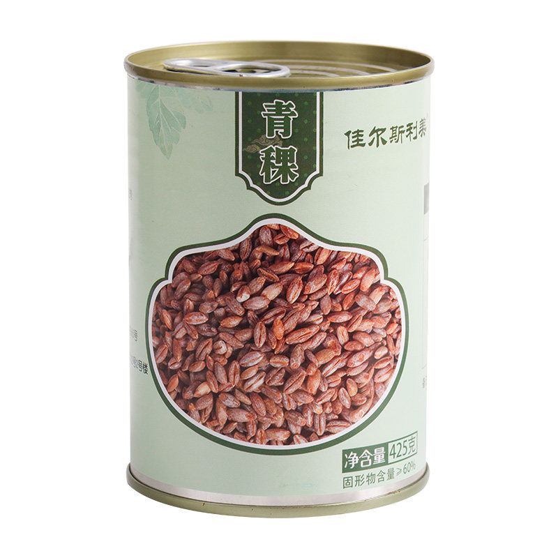 青稞罐头425g即食燕麦早餐甜品家用红豆芋圆水果罐头