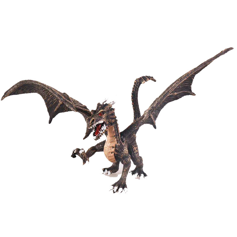 侏罗纪霸王龙西方飞龙恐龙塑胶模型手办儿童童男电动