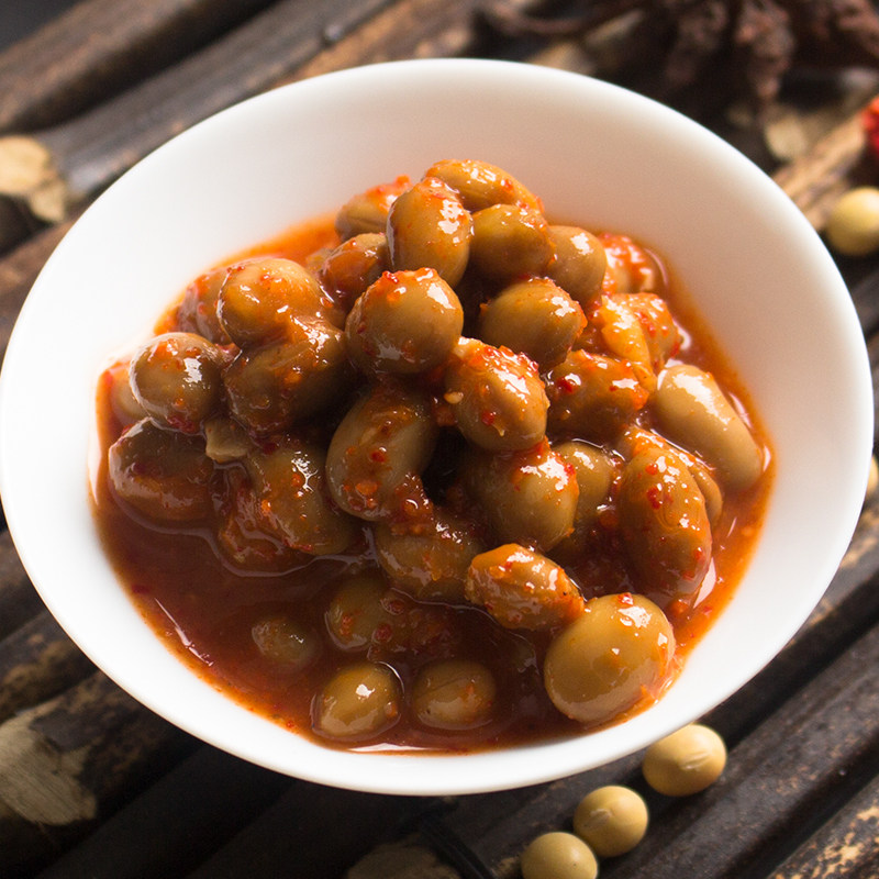 豆得味鲜盐豆260g3包装正宗草捂酱豆豆瓣热卖豆瓣酱