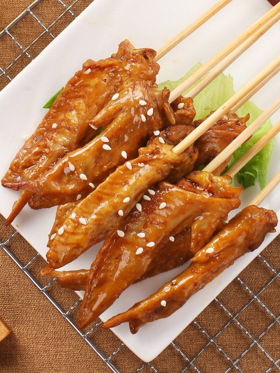 鸡翅圣农傲椒风味腌制冷冻半成品熟食香辣翅尖生鸡肉