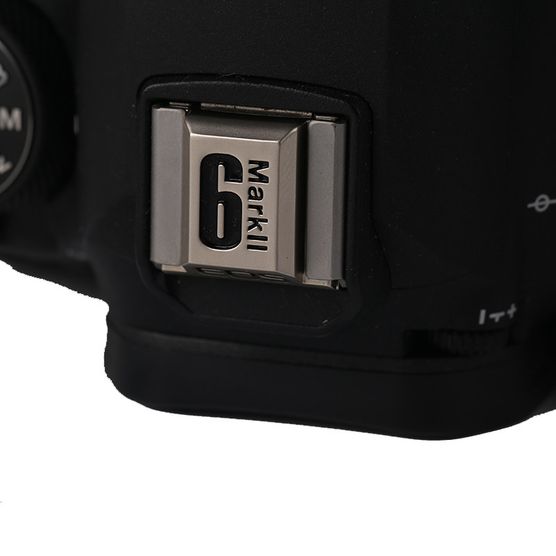 适用佳能单反6d2热靴盖6dmark ii锌合金属创意纪念版订制款保护盖